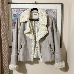 dylan faux shearling jacket